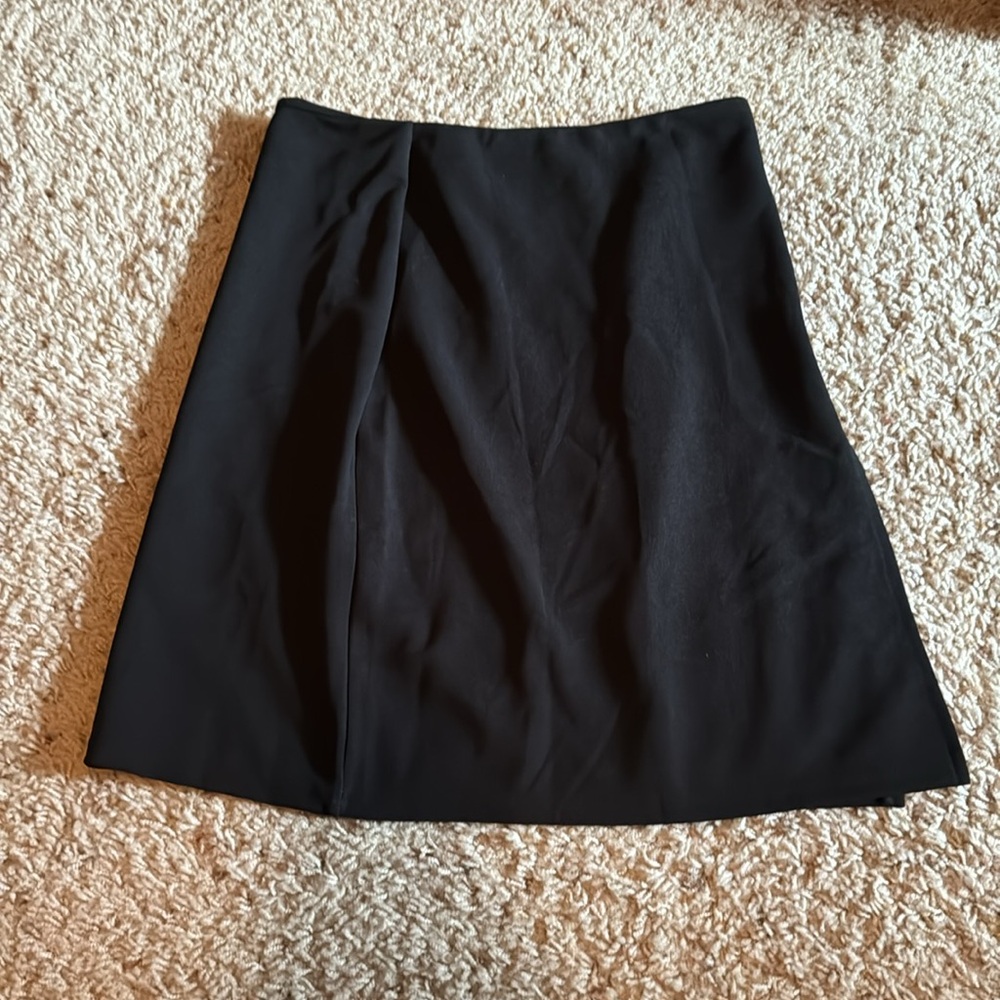 Black Knee-Length A-Line Skirt for Cocktail by SHEIN size medium
